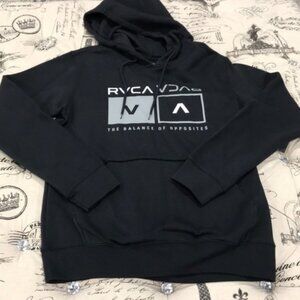 RVCA Brand Double Hex Pullover Hoodie